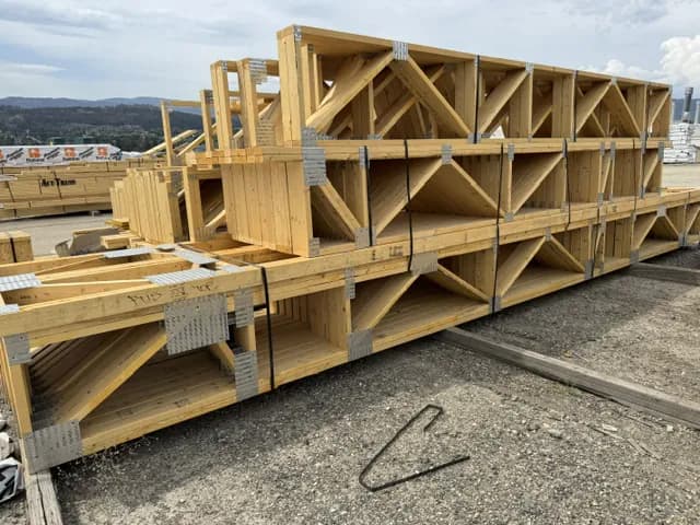 Precision-Cut Floor Truss Systems